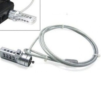 Candado de Combinación - K-Slot (Microsaver), P/Portátiles, Acero, BROBOTIX 128899 Candado de Combinación - K-Slot (Microsaver), P/Portátiles, Acero, BROBOTIX 128899